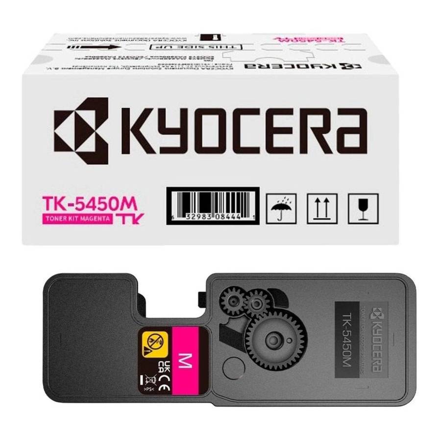 Kyocera TK-5450M Magenta Toner Cartridge 3,200 pages Original 1T0C0DBNL0 Single-pack