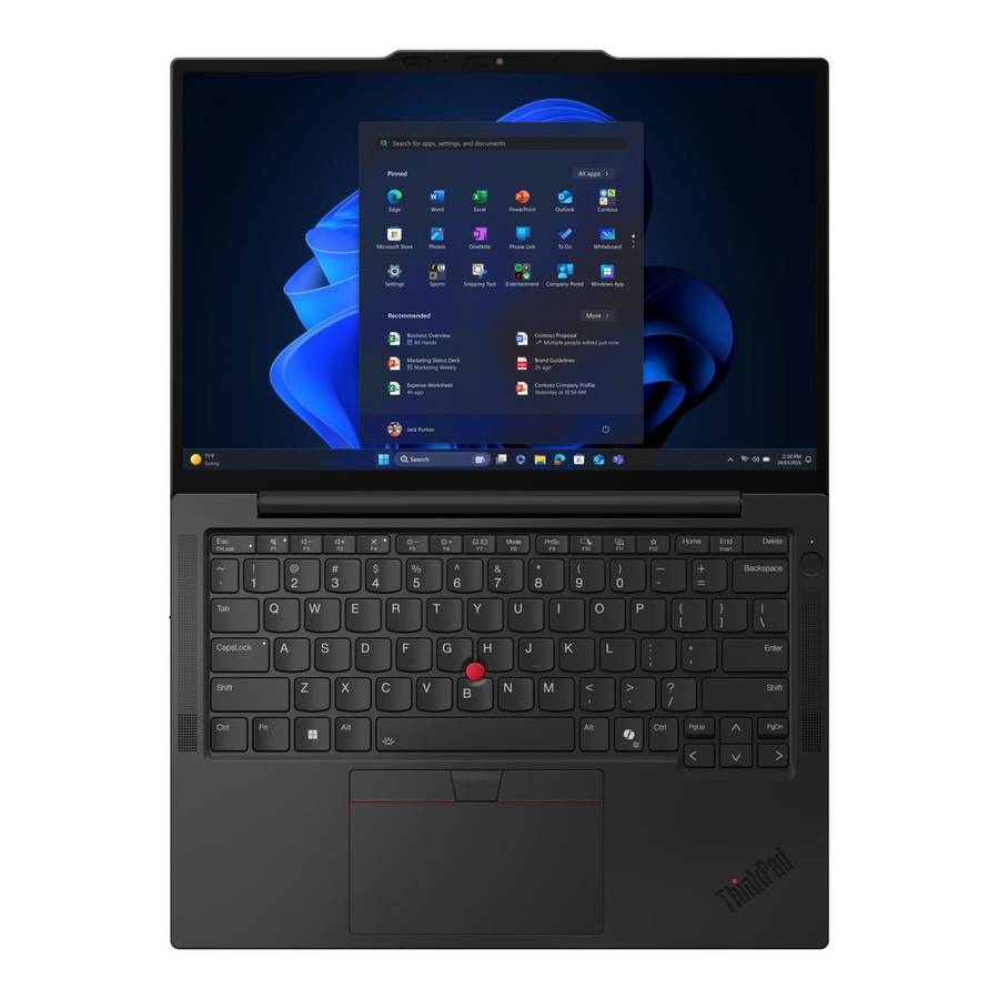 Lenovo ThinkPad X13 G6 13.3-inch WUXGA AI Laptop - Intel Core Ultra 7 255U 1TB SSD 16GB RAM LTE W...