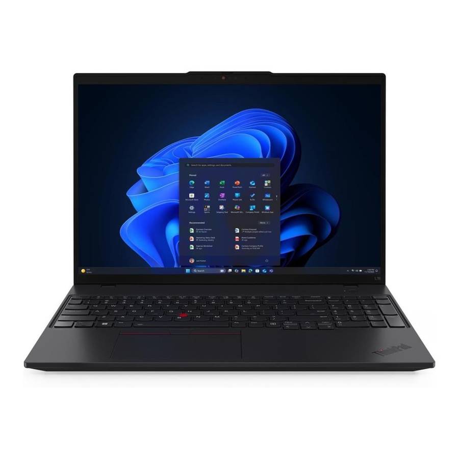 Lenovo ThinkPad L16 G2 16-inch WUXGA AI Laptop - Intel Core Ultra 7 255U 1TB SSD 16GB RAM LTE Win...