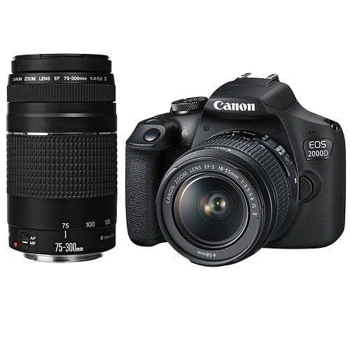 Canon EOS 2000D Double Lens Kit 2728C067