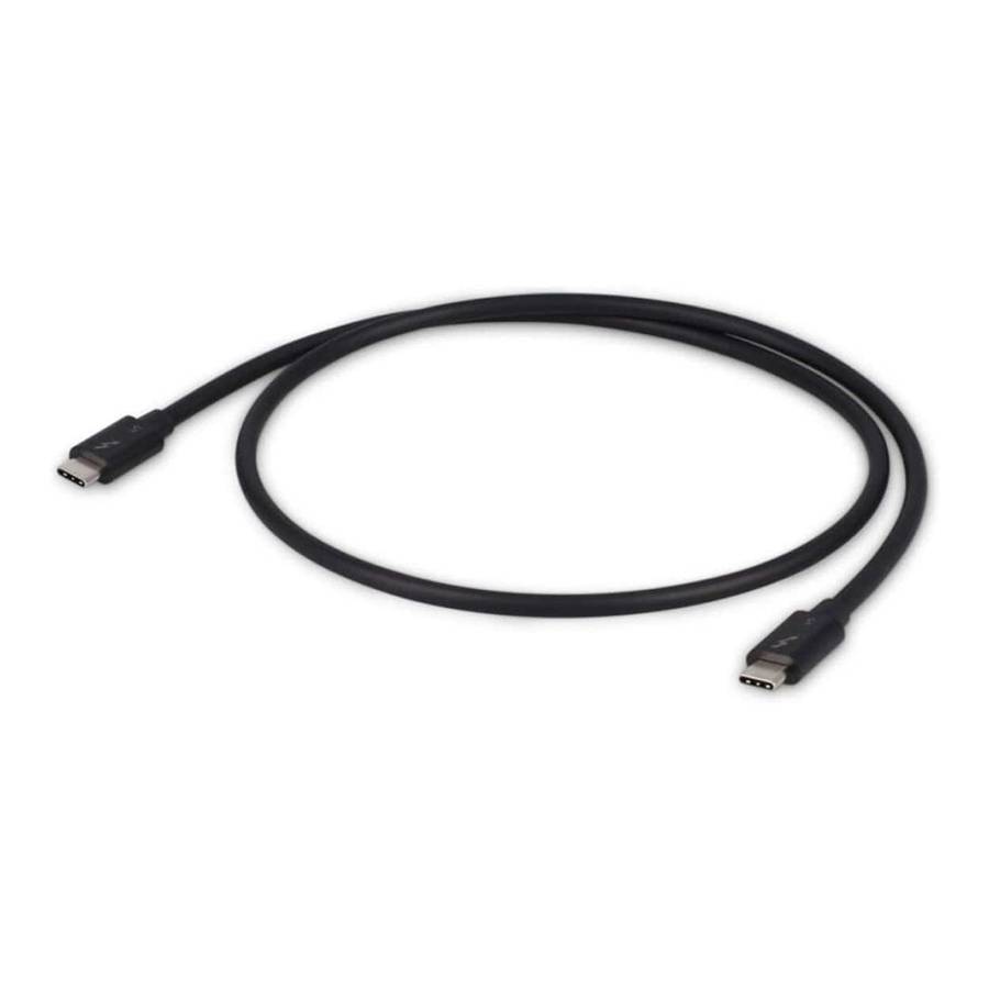 LMP Type-C Male to Male Thunderbolt 5 Cable 0.8m White 29073
