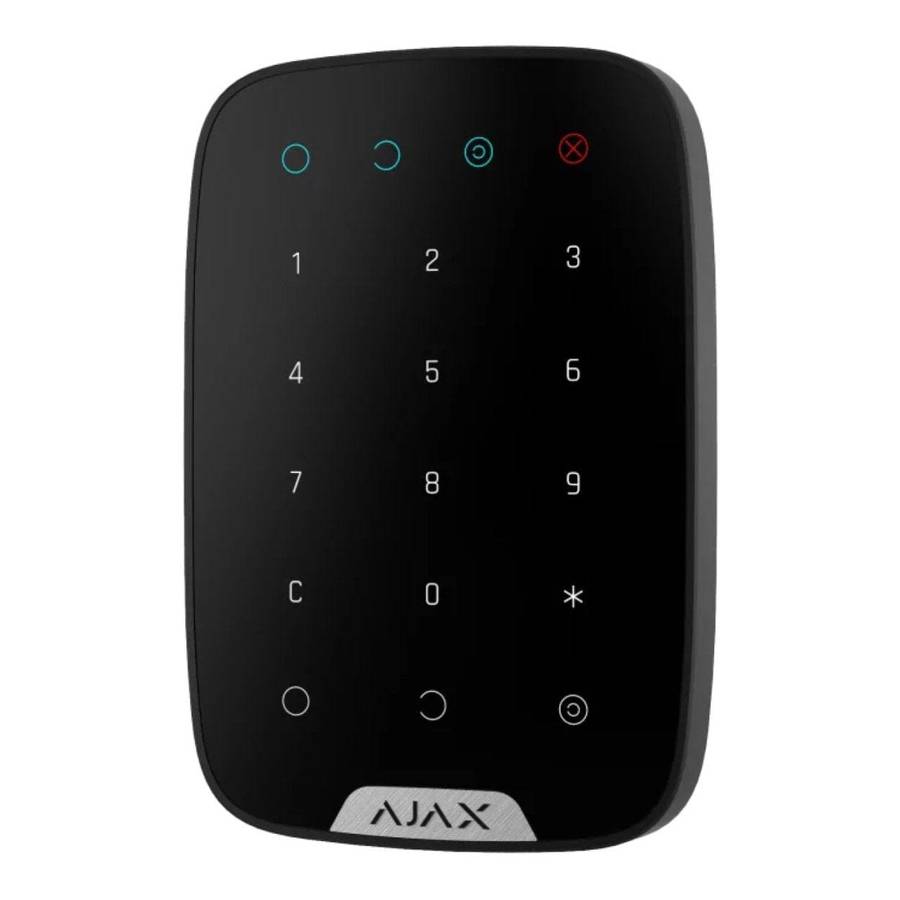 Ajax Keypad Jeweller Wireless Indoor Keypad - Black 38248.12.BL1