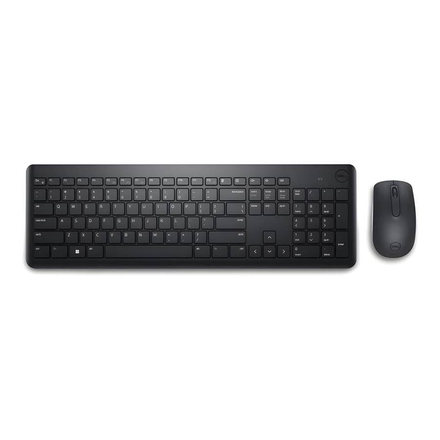 Dell KM3322W Wireless Keyboard and Mouse Black 580-AKFZ