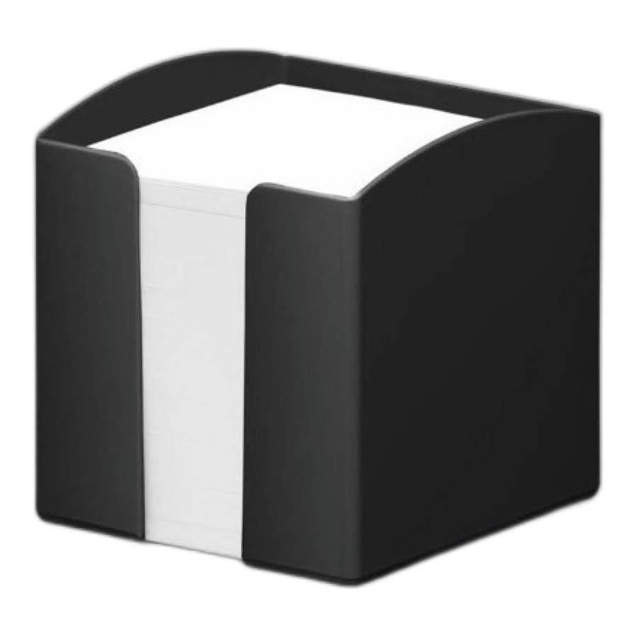 Durable Note Box ECO 6-pack Black 775801