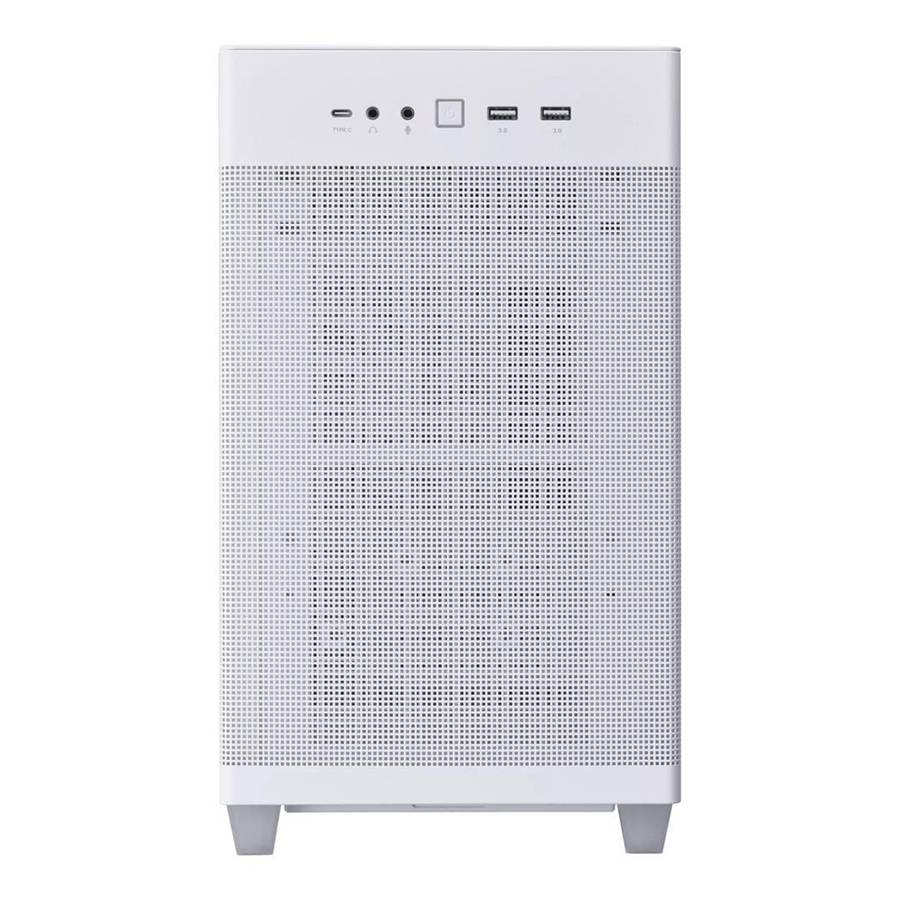 ASUS Prime AP201 Tempered Glass Micro-ATX PC Case White 90DC00G3-B39010