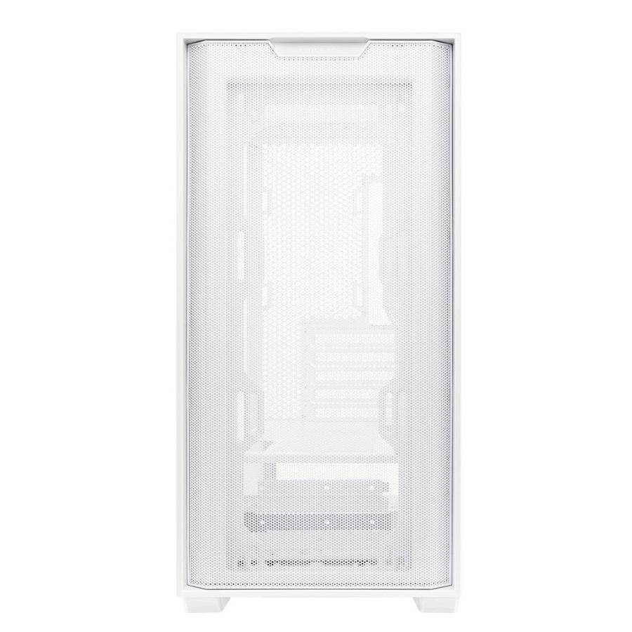 Asus Prime A21 Tempered Glass Mid-Tower Micro-ATX White PC Case 90DC00H3-B09000