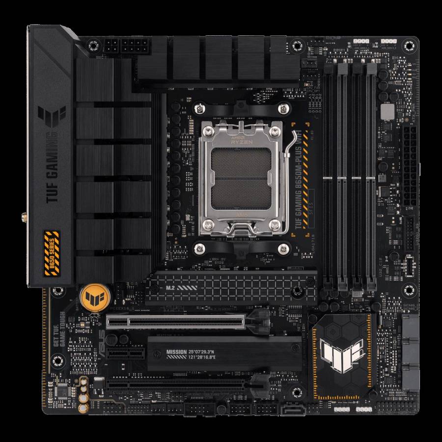 ASUS TUF Gaming B650M-PLUS Wi-Fi AMD Socket AM5 micro ATX Motherboard 90MB1BF0-M0EAY0