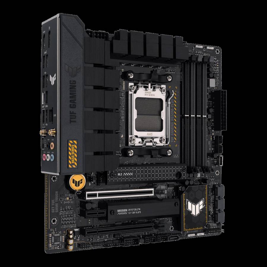 ASUS TUF Gaming B650M-PLUS Wi-Fi AMD Socket AM5 micro ATX Motherboard 90MB1BF0-M0EAY0