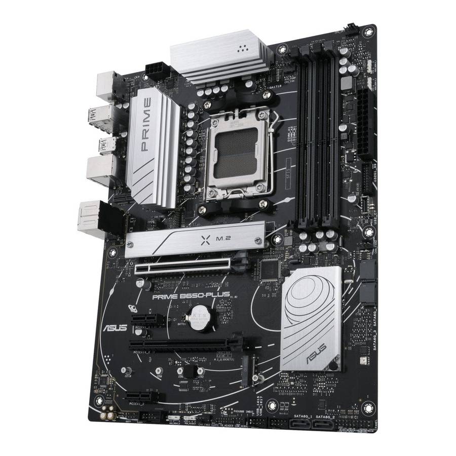 ASUS Prime B650-PLUS AMD Socket AM5 ATX Motherboard 90MB1BS0-M0EAY0