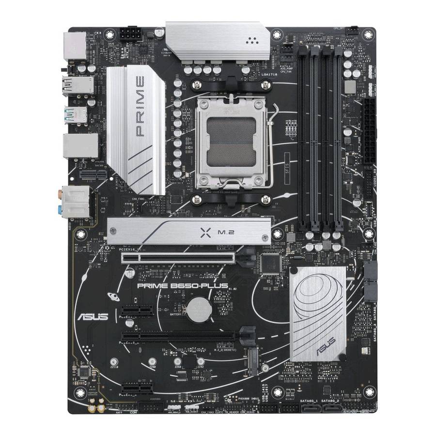 ASUS Prime B650-PLUS AMD Socket AM5 ATX Motherboard 90MB1BS0-M0EAY0