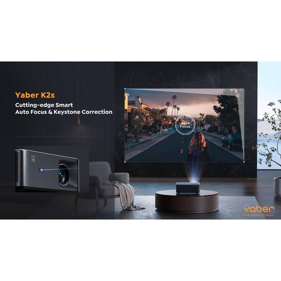 Yaber K2s 4K Android Wireless Bluetooth Projector