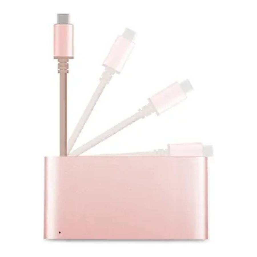 Moshi 3-in-1 Type-C Hub Rose Gold 99MO084207