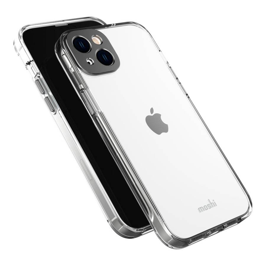 Moshi iGlaze Slim Hardshell Case for iPhone 14 Plus - Meteorite Grey 99MO137072