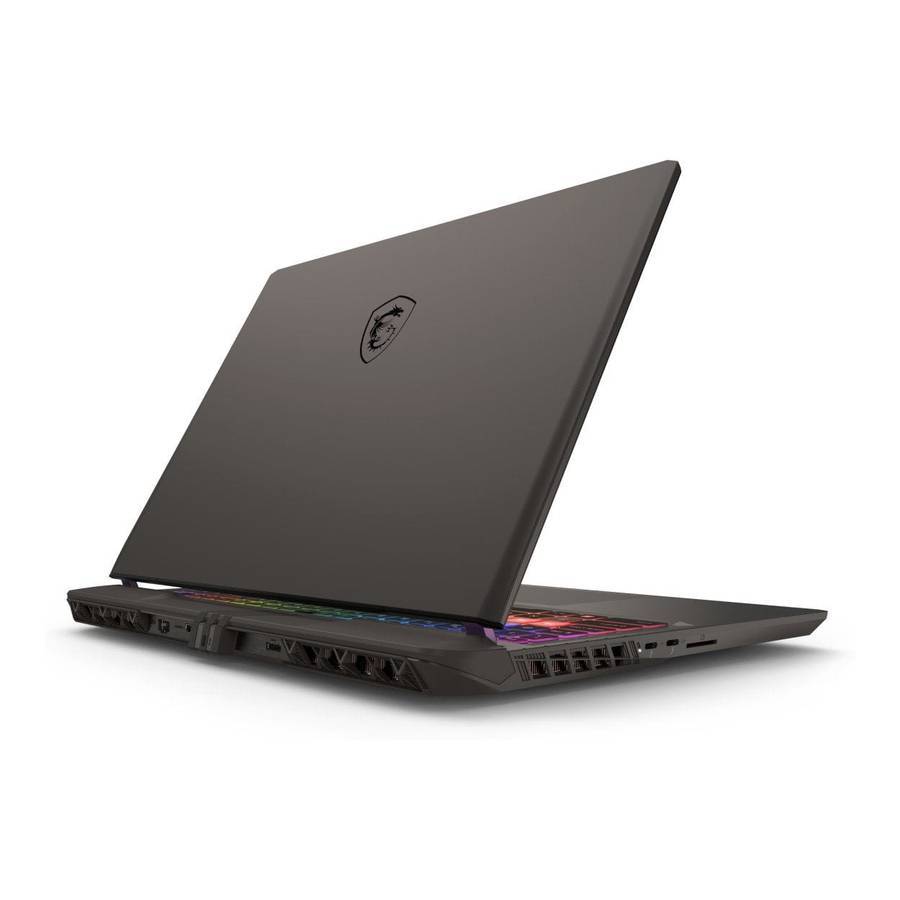 MSI Vector 16 HX A2XWJG-482ZA 16-inch QHD+ AI Laptop - Intel Core Ultra 9 275HX 1TB SSD 16GB RAM ...