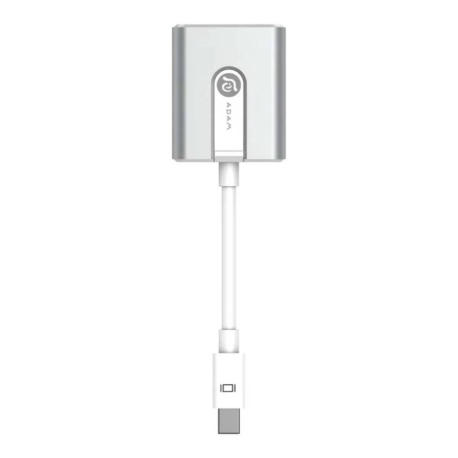 Adam Elements M1 Mini DisplayPort to VGA Adapter Silver AAPADM1SL