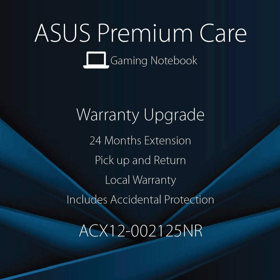 ASUS 24 Months Warranty with Accidental Protection Upgrade ACX12-002125NR