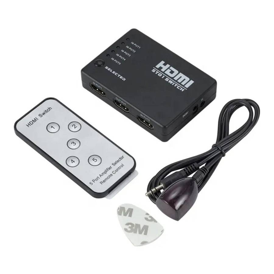 Parrot 5-port HDMI Switch AD2006