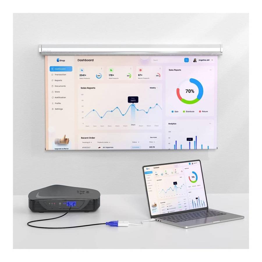 Parrot HDMI to VGA with Audio Converter AD2008