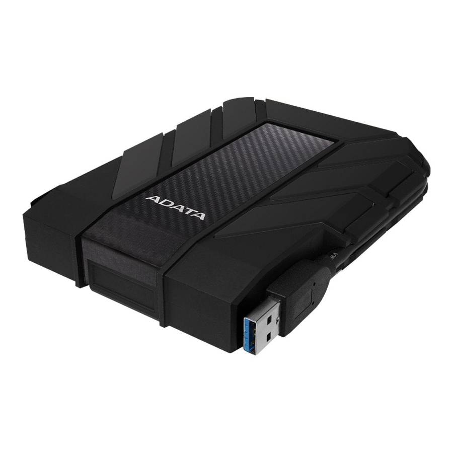 ADATA DashDrive Durable HD710 1TB Black External Hard Drive AHD710-1TU3-CBK