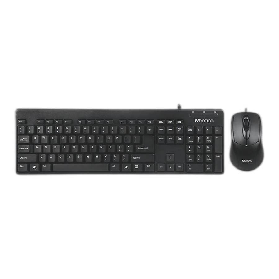 Meetion AT100 USB Wired Keyboard and Mouse Combo
