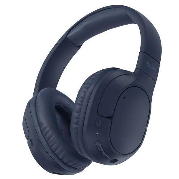Belkin SoundForm Surround Wireless Over-Ear Headphones ?Blue AUD009HQBL