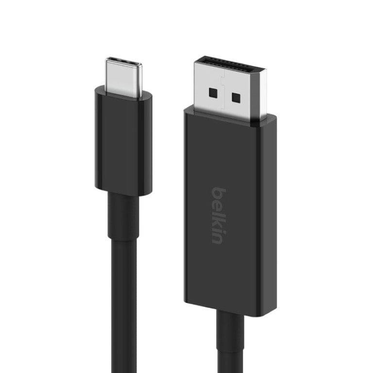 Belkin Connect USB Type-C to DisplayPort 1.4 2m Cable Black AVC014BT2MBK