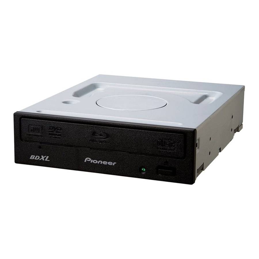 Pioneer BDR-209EBK Optical Disc Drive Internal Black Blu-Ray DVD Combo