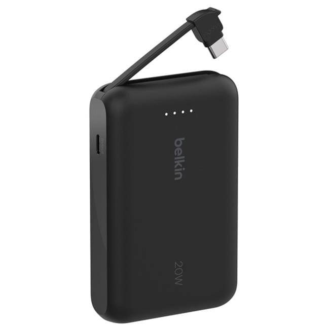 Belkin BoostCharge 10 000 mAh with USB-C Cable and Port Power Bank Black BPB021HQBK