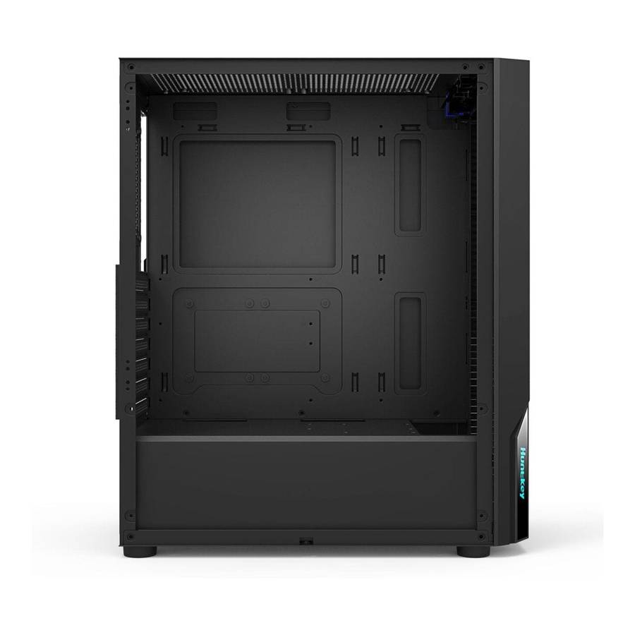 Huntkey BU530 Mid-Tower ATX PC Case - Black Steel