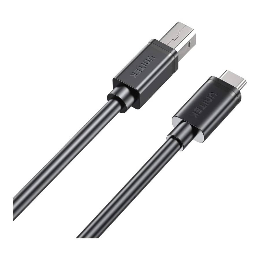 Unitek Type-C to Type-B Printer Cable 3m C14140ABK03-3M