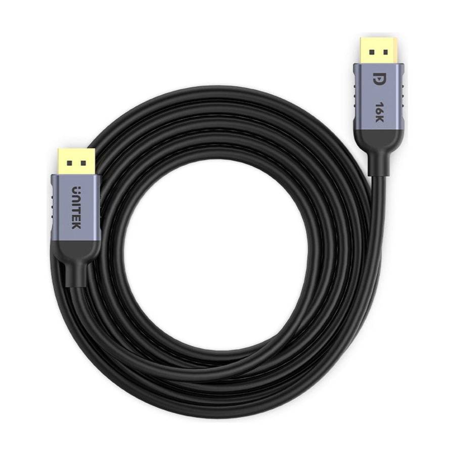 Unitek 8K 120Hz DisplayPort Male to Male Gaming Cable 2m C1626GY01-2M