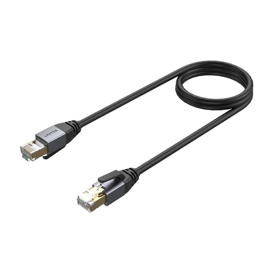 Unitek CAT8 Ethernet Male to Male Network Cable 2m C18149AGY03-2M