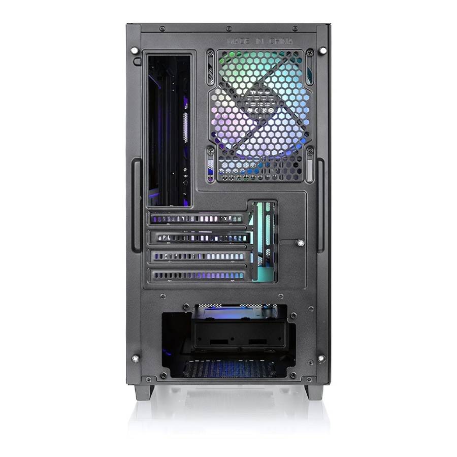 Thermaltake Versa H16 TG ARGB Micro Tower Black Gaming PC Case CA-1Y8-00S1WN-02