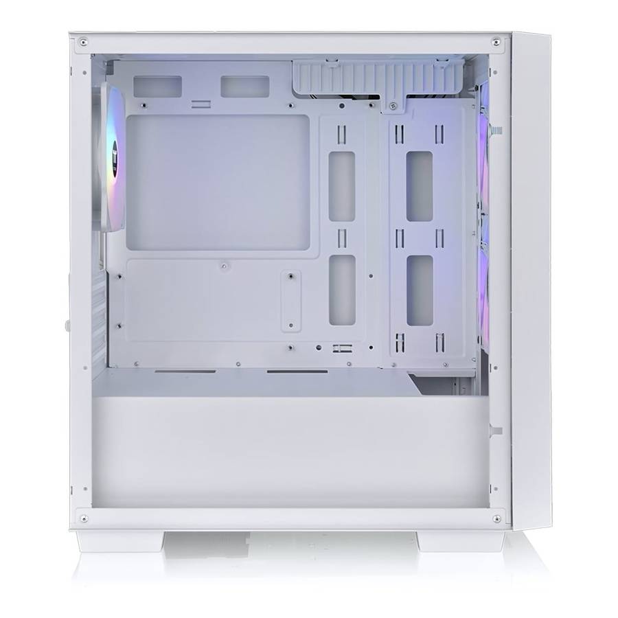 Thermaltake Versa H16 TG ARGB Micro Tower Snow Gaming PC Case CA-1Y8-00S6WN-01