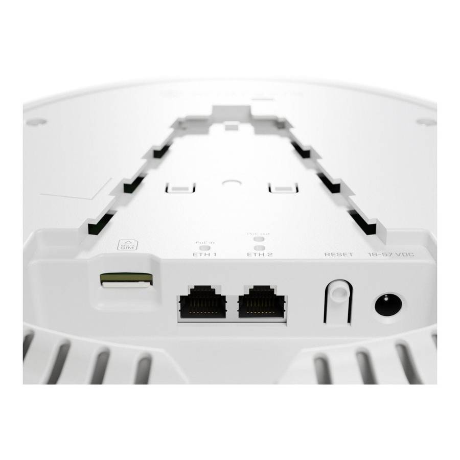 MikroTik cAP LTE12 ax 1800Mbps Wi-Fi 6 Ceiling Acess Point cAPGi-5HaxD2HaxD&EG12-EA