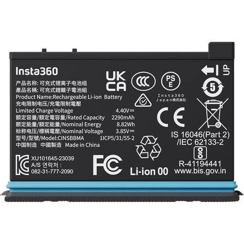 Insta360 X4 Rechargeable 2290mAh Battery CINSBBMA