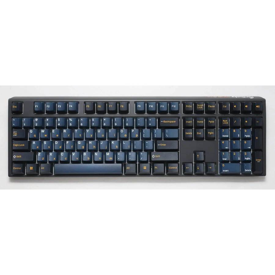 Ducky One 3 Pro Nazca Line Cherry MX2A Speed Silver Linear Mechanical Wired Gaming Keyboard - Bla...