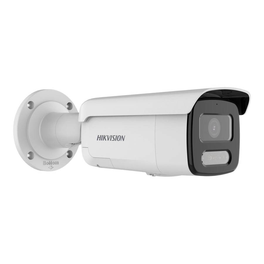 Hikvision 2MP 6mm AcuSense Strobe Light and Audible Warning Fixed Bullet Network Camera DS-2CD2T2...