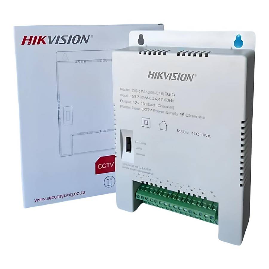 Hikvision Multi-channel SMPS 12V 60W 16-ch CCTV Power Supply DS-2FA1208-C16(EUR)