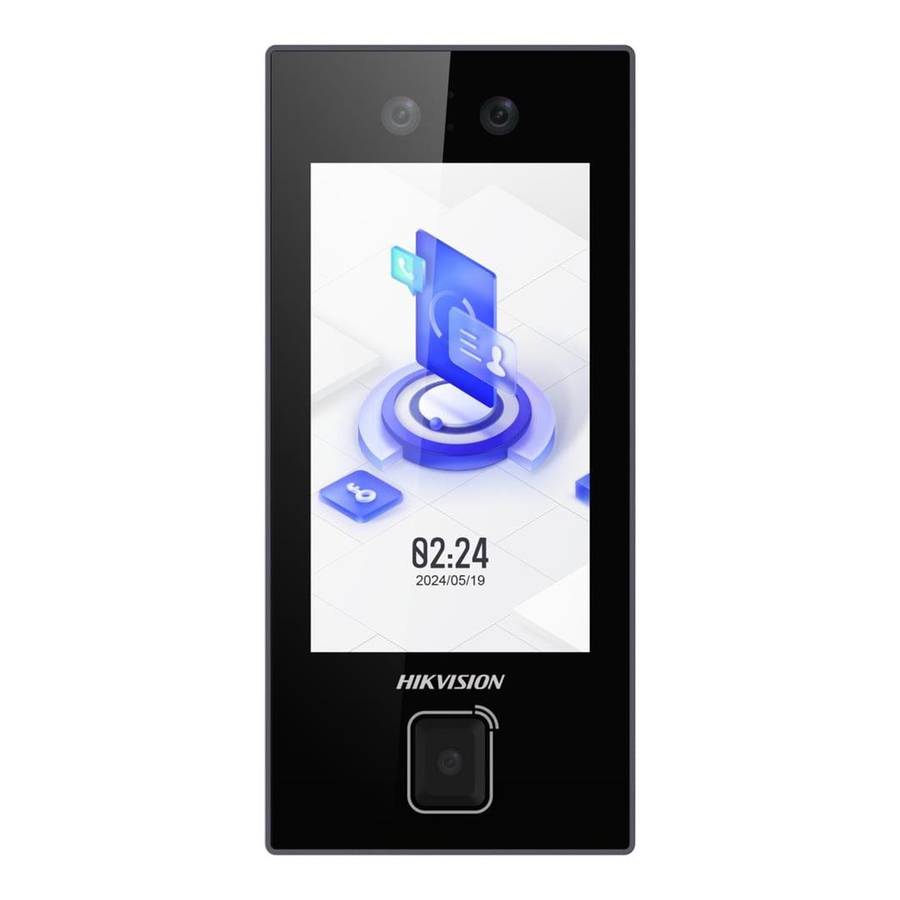 Hikvision Face Recognition Access Terminal with 4.5-inch Screen DS-K1T344MBWX-QRE1