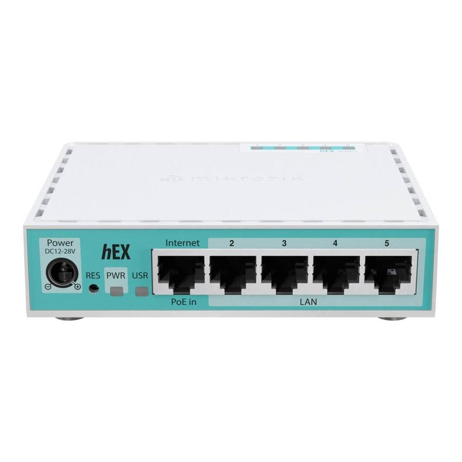 Mikrotik hEX refresh Wired Gigabit Ethernet Router White E50UG