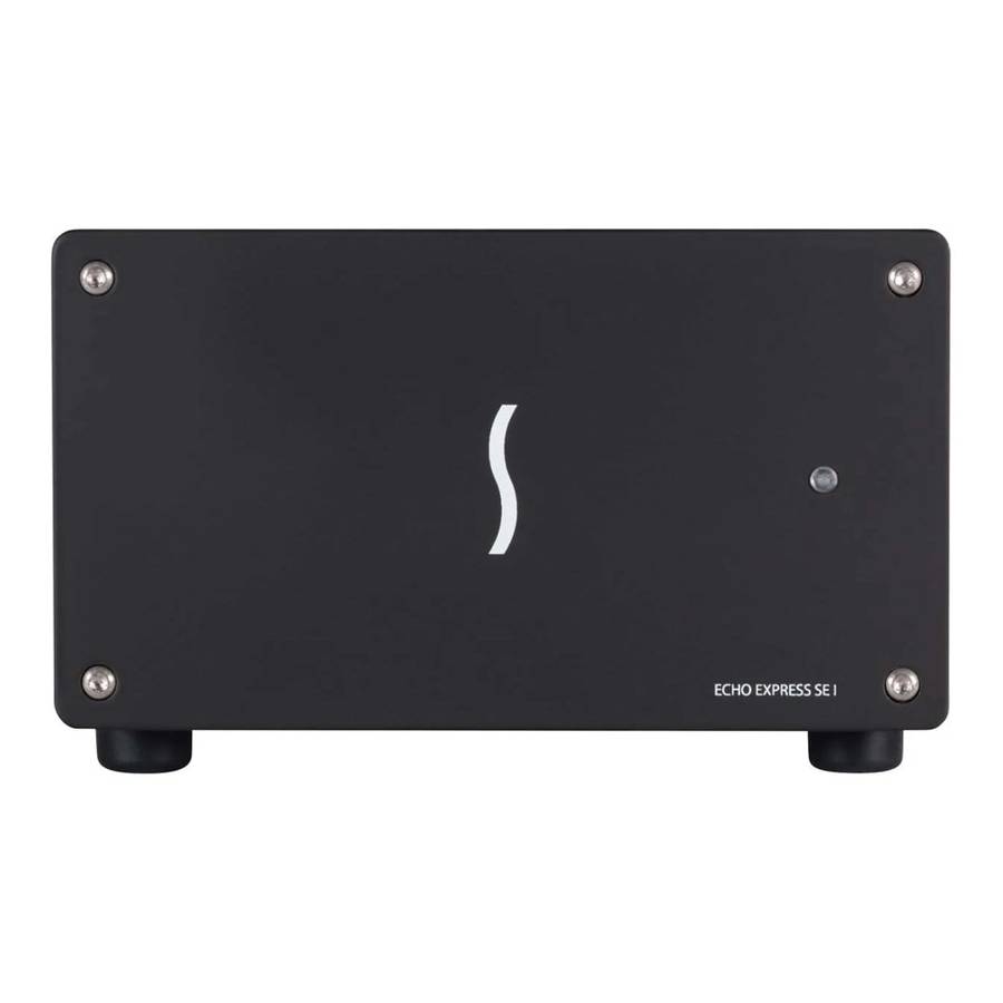 Sonnet Echo Express SE I 1-slot PCIe Card Expansion Unit Black ECHO-EXP-SE1-T3