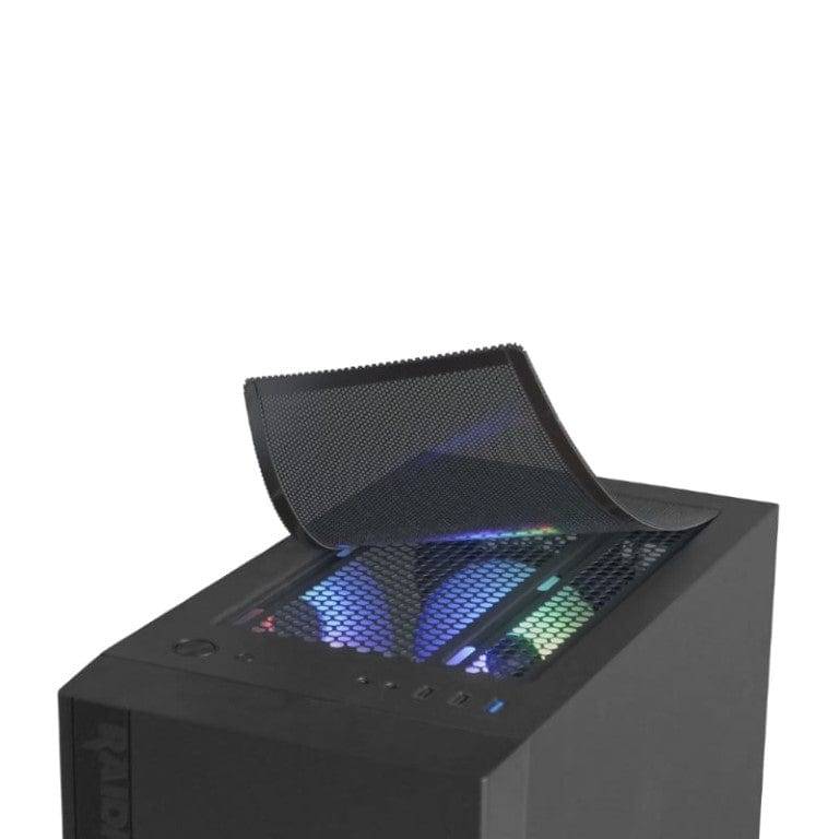 Raidmax H704 ATX ARGB Mid-Tower Gaming PC Case Black H704TBS