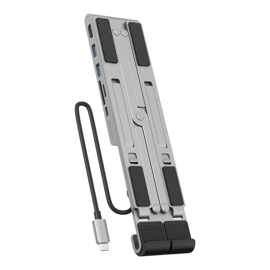 HYPER HD71HS laptop stand Stainless steel 43.2 cm (17")