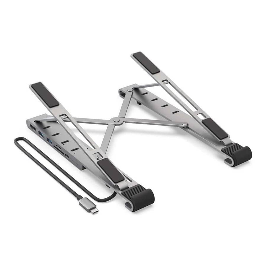 HYPER HD71HS laptop stand Stainless steel 43.2 cm (17")