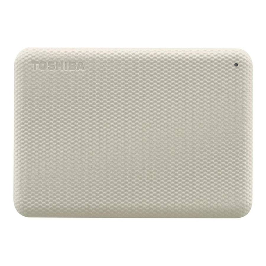 Toshiba Canvio Advance 2.5-inch 1TB USB 3.2 Gen 1 Beige External Hard Drive HDTCA10EW3AA