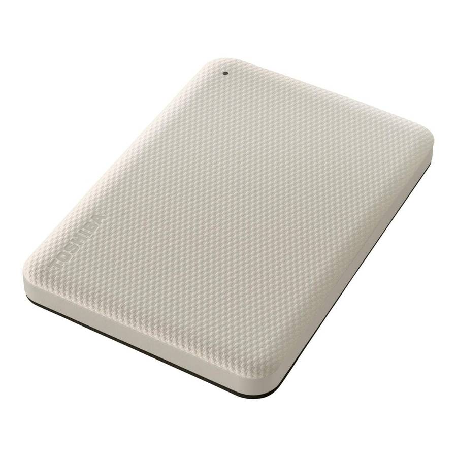Toshiba Canvio Advance 2.5-inch 2TB USB 3.2 Gen 1 Beige External Hard Drive HDTCA20EW3AA