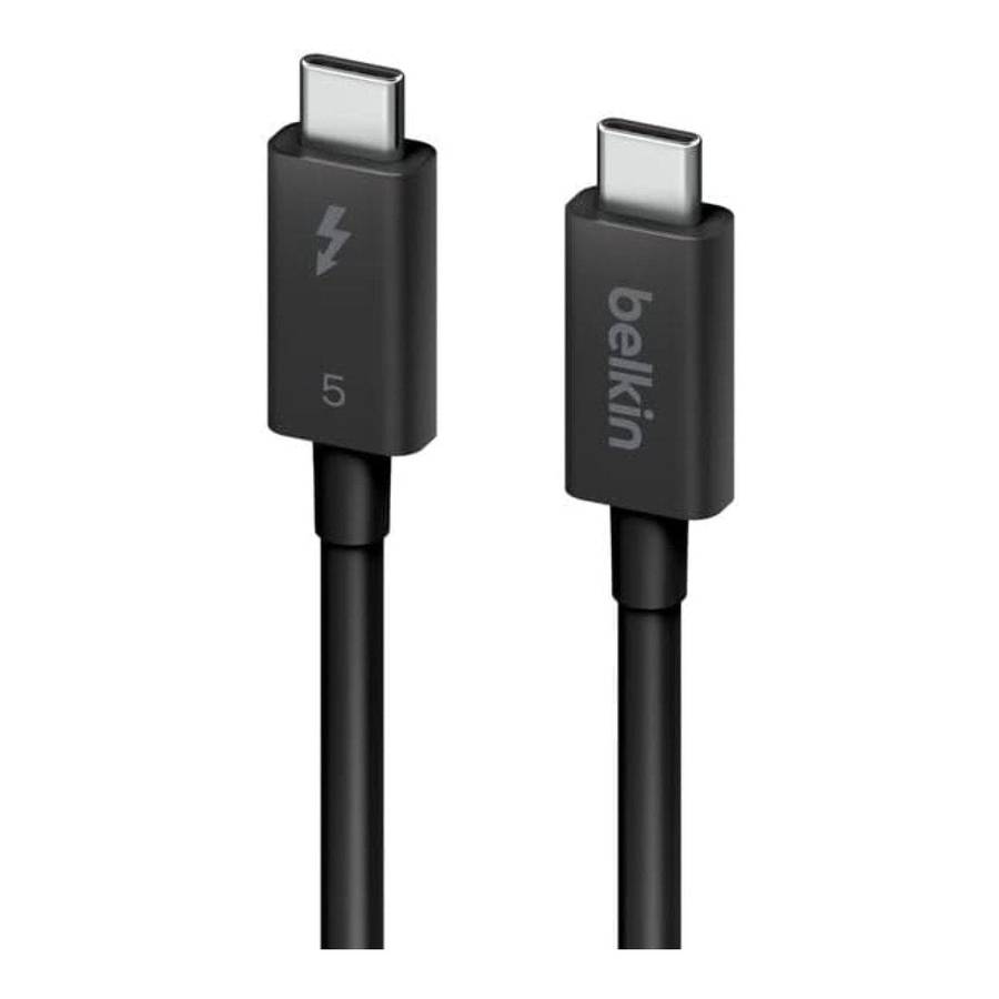 Belkin Thunderbolt 5 Type-C Male to Male Cable 1m Black INZ005HQ1MBK