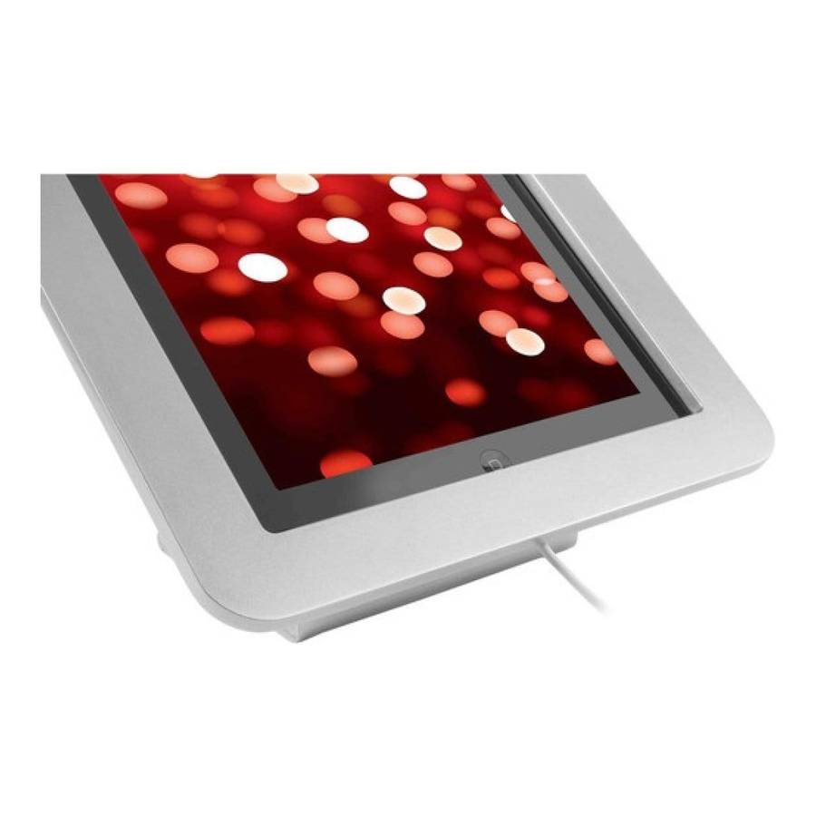 MacLocks Executive Kiosk Enclosure Silver IPAD_EXENS_BRS