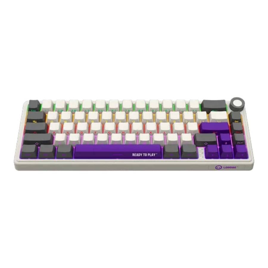 Lorgar KBP70MW Pro Wireless Mechanical Gaming Keyboard Beige LRG-KBP70MW-RT-US